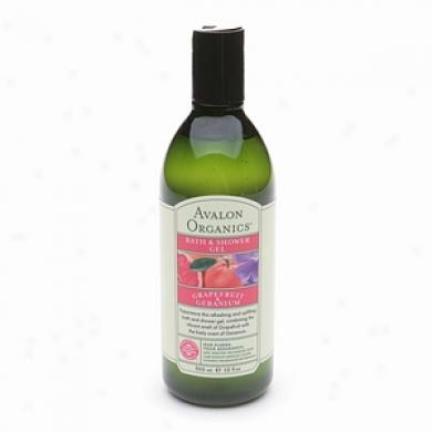 Avalon Organics Grapefruit & Geranuum Shower Gel
