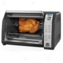 Black & Decker 6 Cut Toaster Oven Rotisserie-convection