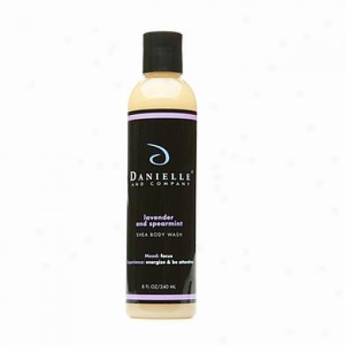 Danielle And Company Lavender And Spearmint-organic Body Wash