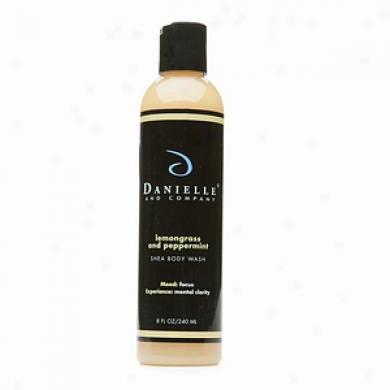 Danielle Annd Company Lemongrass And Peppermint Organic Body Wash