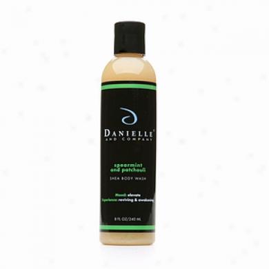 Danielle And Company Spearmint And Patchouli- Organic Body Wwsh