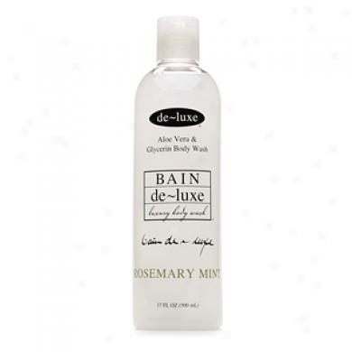 De-luxe Bain Body Wash, Rosemary Mint