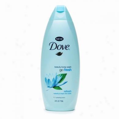 Dove Go Fresh Body Wash, Refresh Waterlily & Freshmint