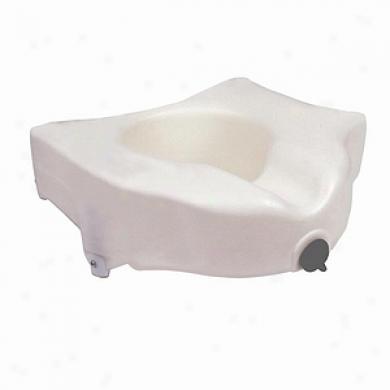 Drive Medical Locking Elevated Toilet Seat, Without Arms