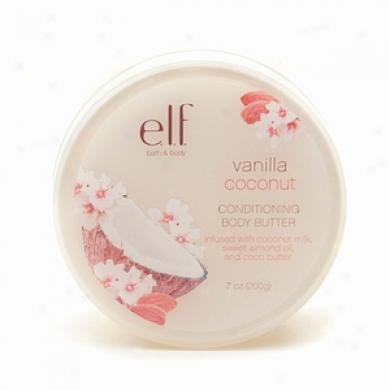 E.l.f. Bath & Body Conditioning Body Butter, Vanilla Coconut