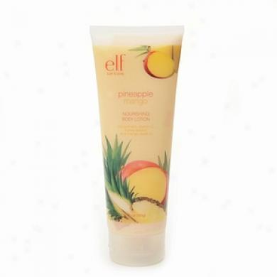 E.l.f. Bath & Body Nourishing Body Lotion, Pineapple Mango