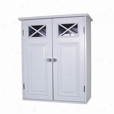 Eite Home Fashions Dawson Wall Cabinet With Tqo Doors