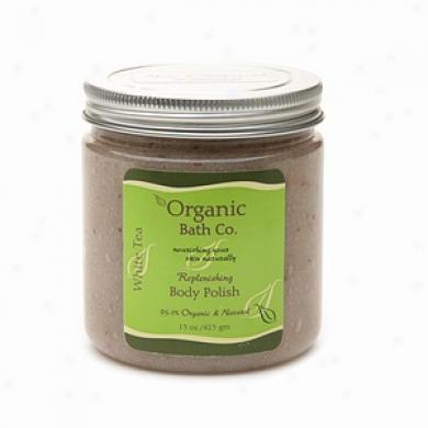 Fresh Organics Inc Replnishing Body Polish, White Tea