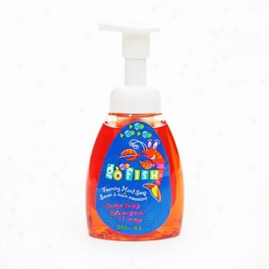 Go Fish By Upper Canada Foaming Hand Soap, Orange Frosty