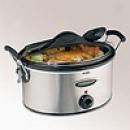 Hamilton Beach 6qt Oval S.cooker Stainless Steel Clip-tight Lid Locks