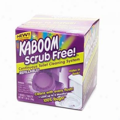 Kaboom Scrub Free! Continuous Toilet Cleaning System