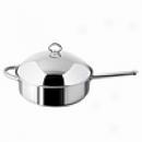Kinetic Chicken Fryer, Classicor 7qt Stainless Steel W Elevated Sidewalls, High Dome Lid