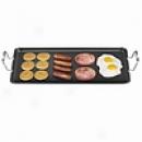 Kinetic Double Burner, Classicor Stainless Steel 18.5 X 9.5