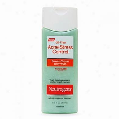 Neutrogena Oil-free Acne Stress Control  Power-cream Body Wash
