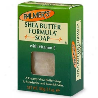 Palmer's Shea Butter Formula, Soap Bar With Vitamin E, 3.5 Oz