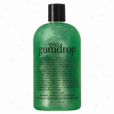 Philosophy 3-in-1 Ultra Rich Shampoo, Shower Gel & Bubble Bath, Spicy Gumdrop
