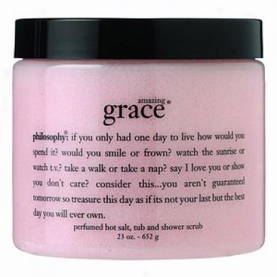 Philosophy Amazing Grace Hot Salt Scrub