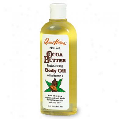 Queen Helene Natural Cocoa Butter Moisturizing Body Oi1 Upon Vitamin E