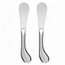 Sagaform Stainless Steel Set Of Two Butter/cheese Knives