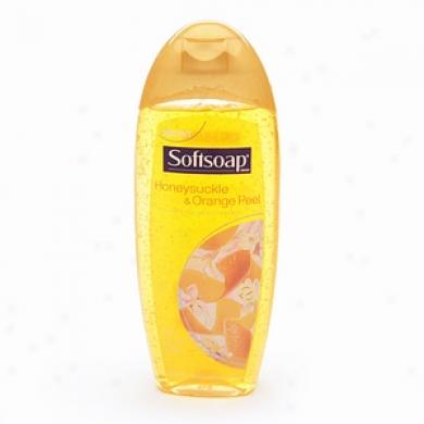 Softsoap Moisturizing Body Wash, Honeysuckl & Orange Peel