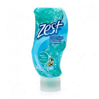 Zest Hydrating Fusions Body Wash, Aqua Pure