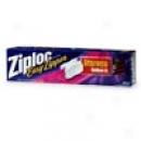 Ziploc Easy Zipper Storage Bags, Gallon Sizing